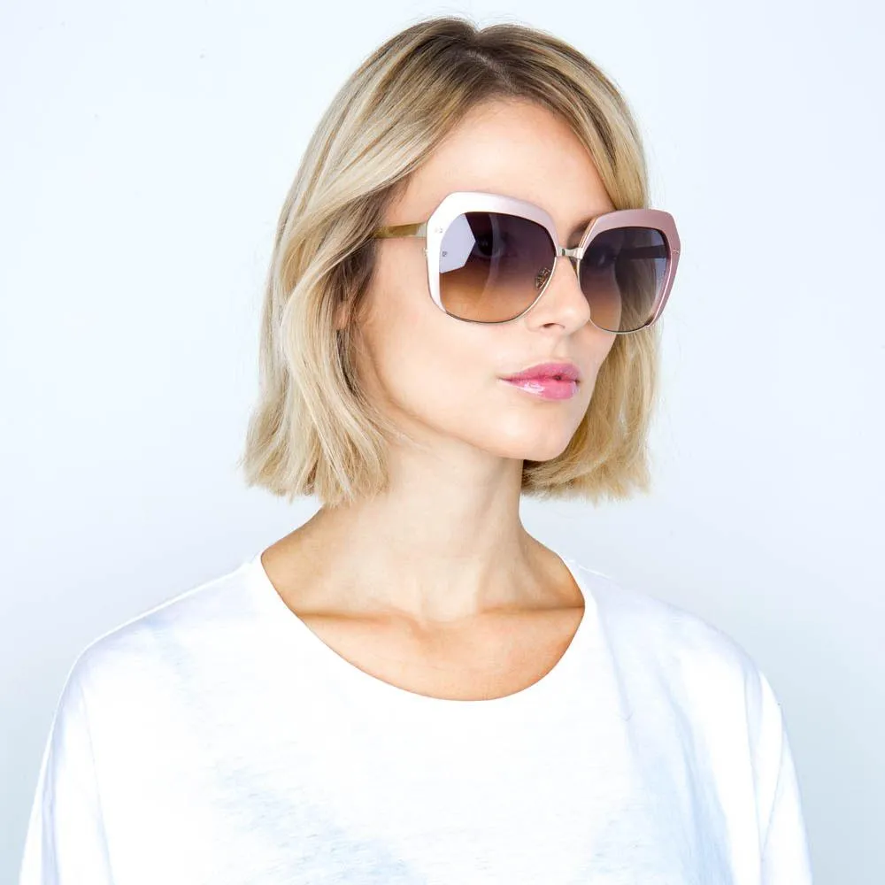 Linda Farrow 578 C4 Oversized Sunglasses sold by Linda Farrow product image thumbnail 5