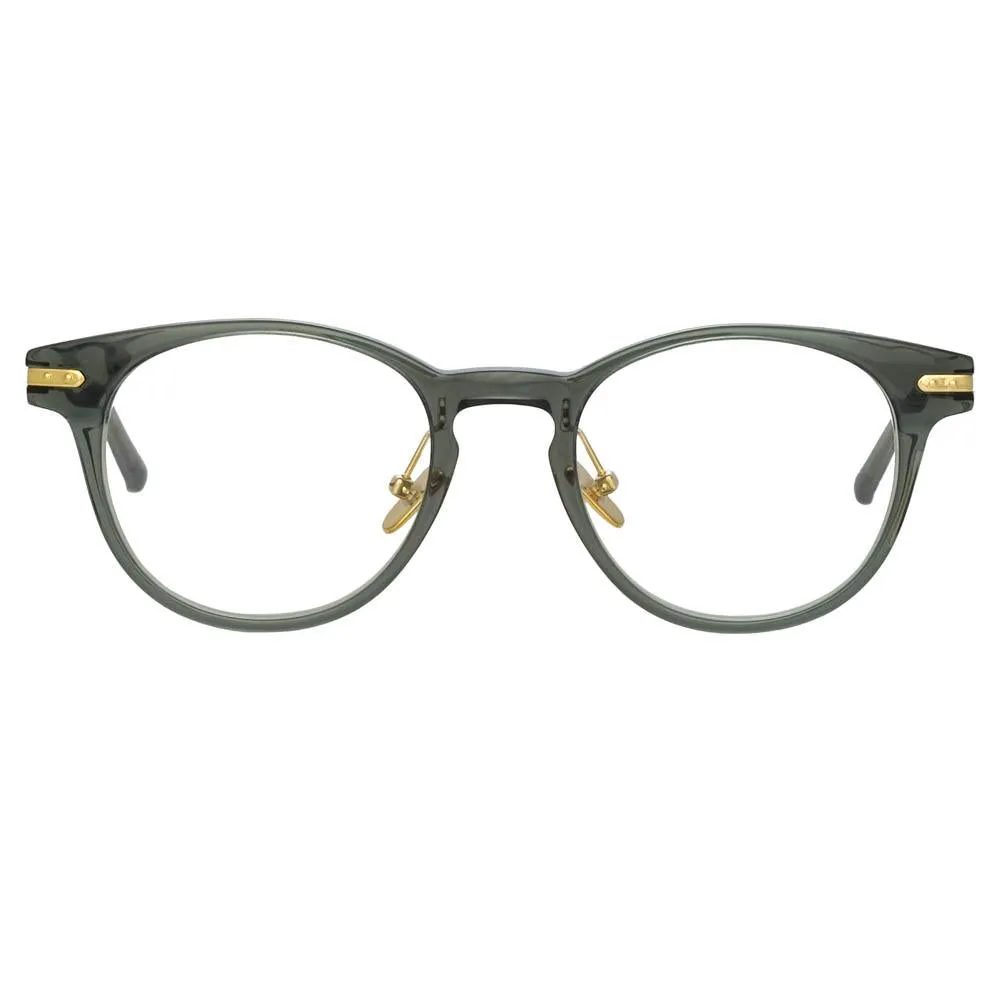 Bay Optical A D-Frame in Green (Men's) sold by Linda Farrow