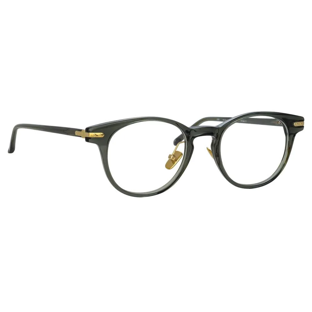 Bay Optical A D-Frame in Green (Men's) sold by Linda Farrow product image thumbnail 3