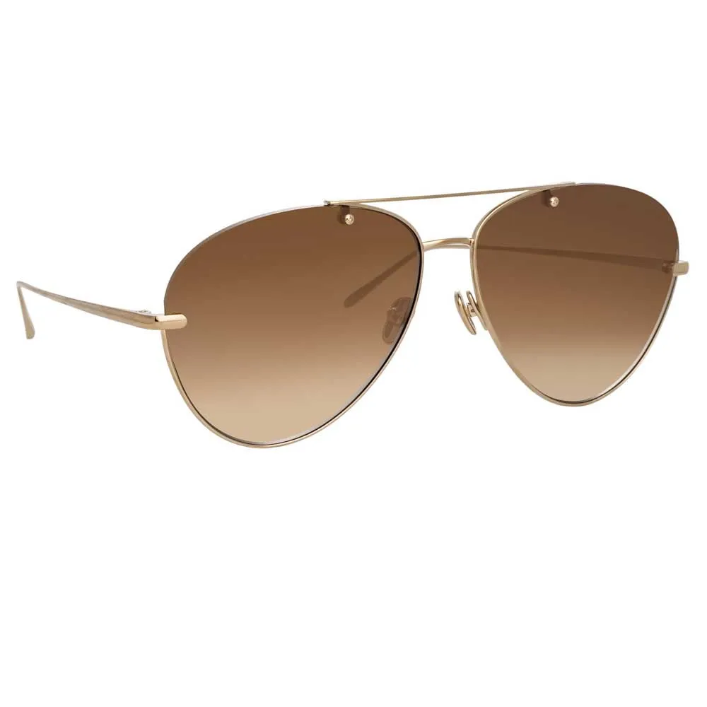Linda Farrow Pine C6 Aviator Sunglasses sold by Linda Farrow product image thumbnail 2