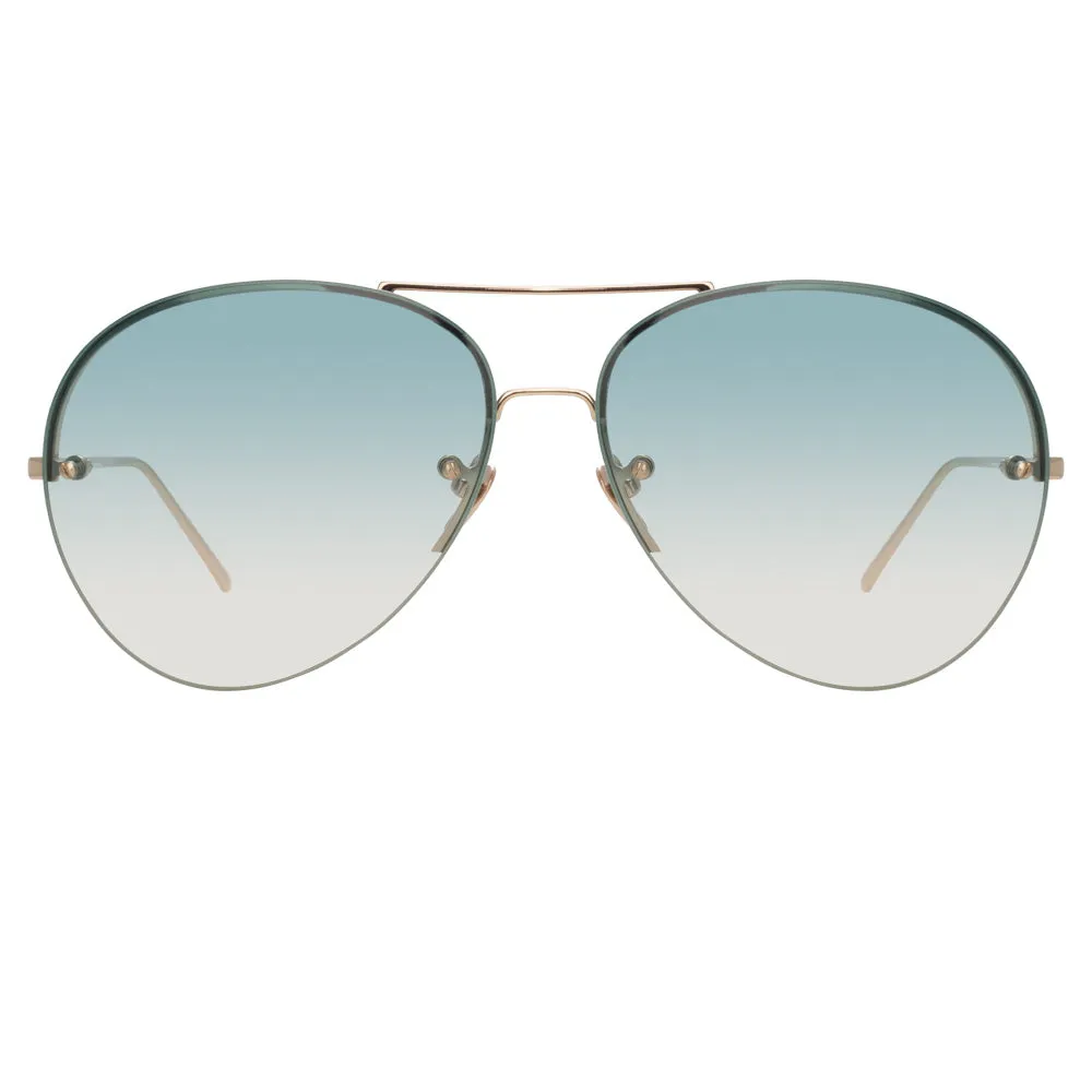 Linda Farrow 574 C10 Aviator Sunglasses sold by Linda Farrow