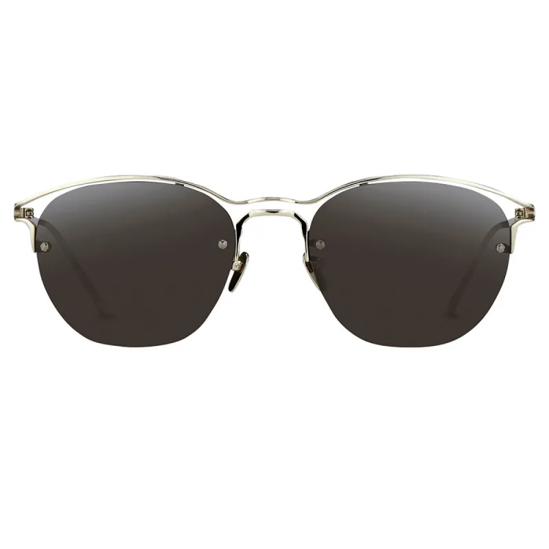 Linda Farrow 538 C5 Browline Sunglasses sold by Linda Farrow