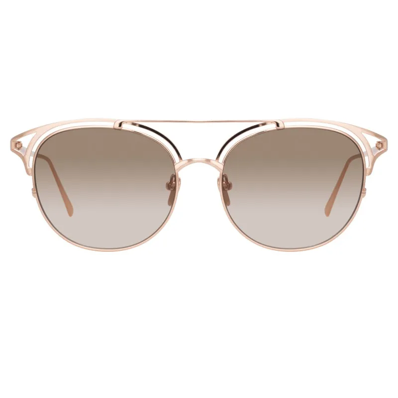 Linda Farrow Stewart C7 Aviator Sunglasses sold by Linda Farrow