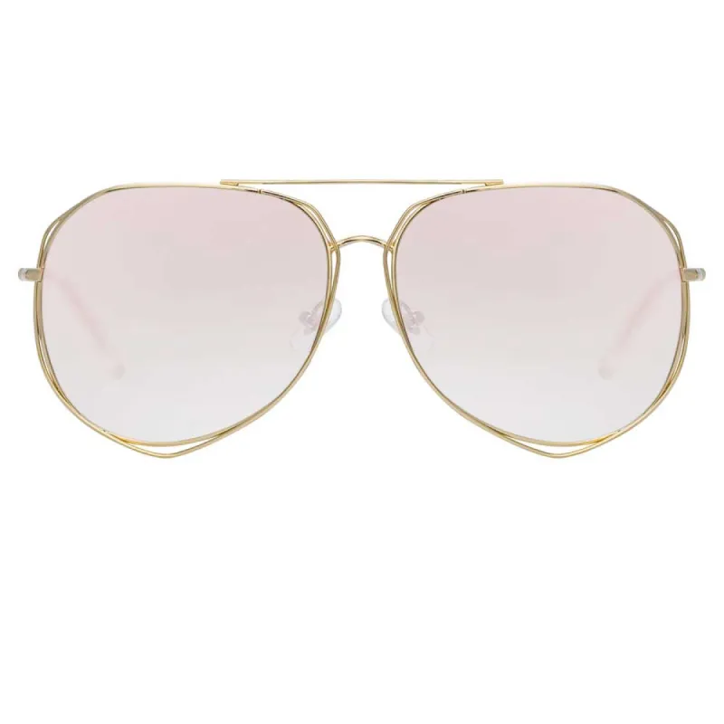 Matthew Williamson Heather C4 Aviator Sunglasses sold by Linda Farrow