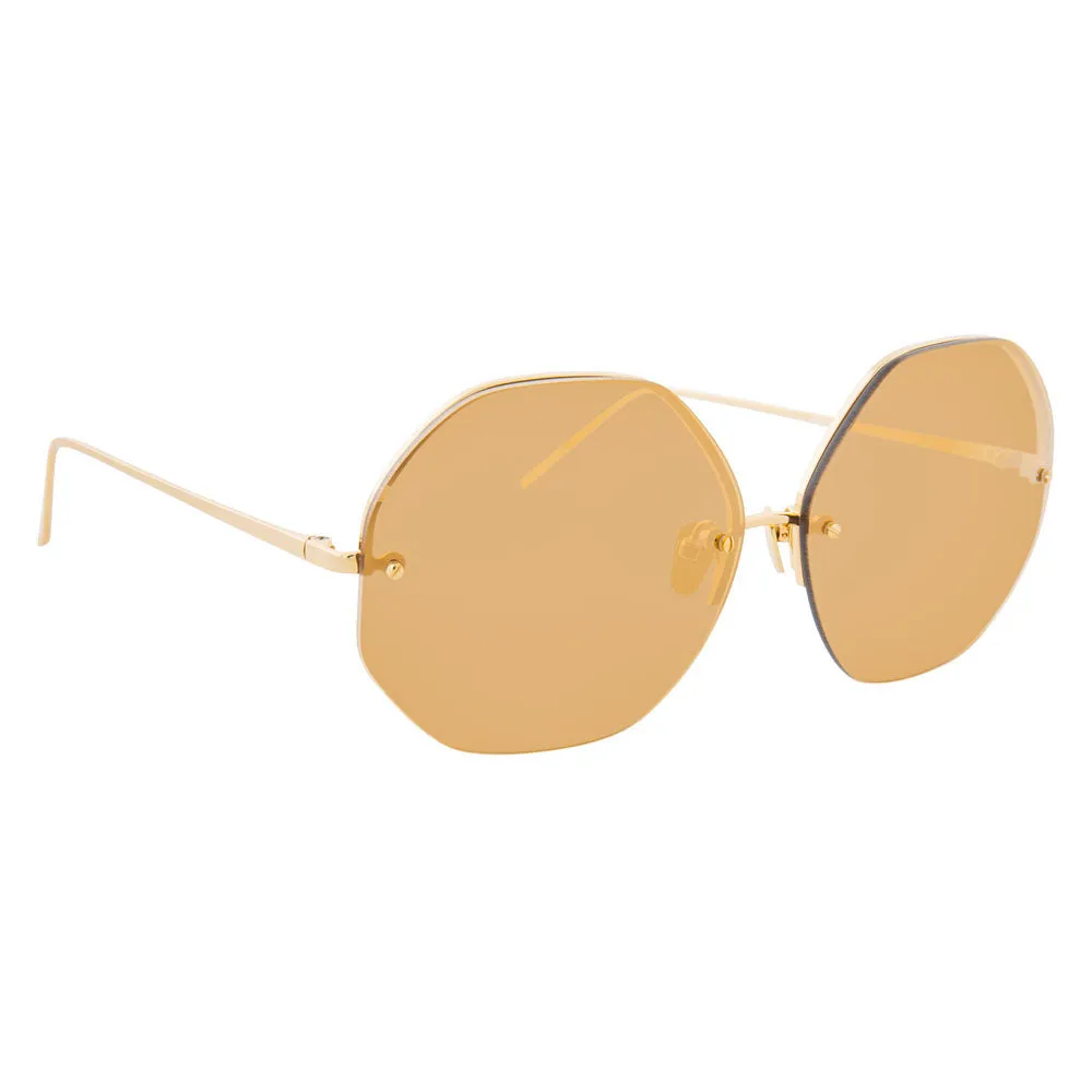 Linda Farrow 567 C1 Oversized Sunglasses sold by Linda Farrow product image thumbnail 2