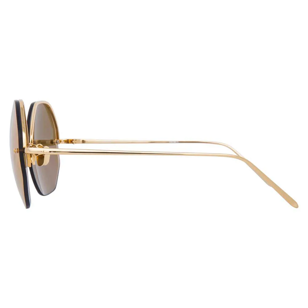 Linda Farrow 567 C1 Oversized Sunglasses sold by Linda Farrow product image thumbnail 3