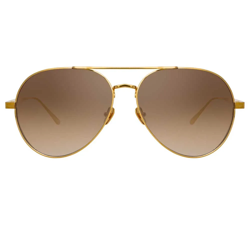 Linda Farrow Elgin C4 Aviator Sunglasses sold by Linda Farrow