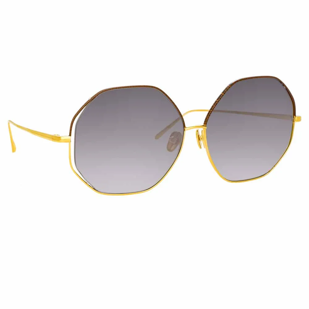 Linda Farrow Aerial C3 Oversized Sunglasses sold by Linda Farrow product image thumbnail 2
