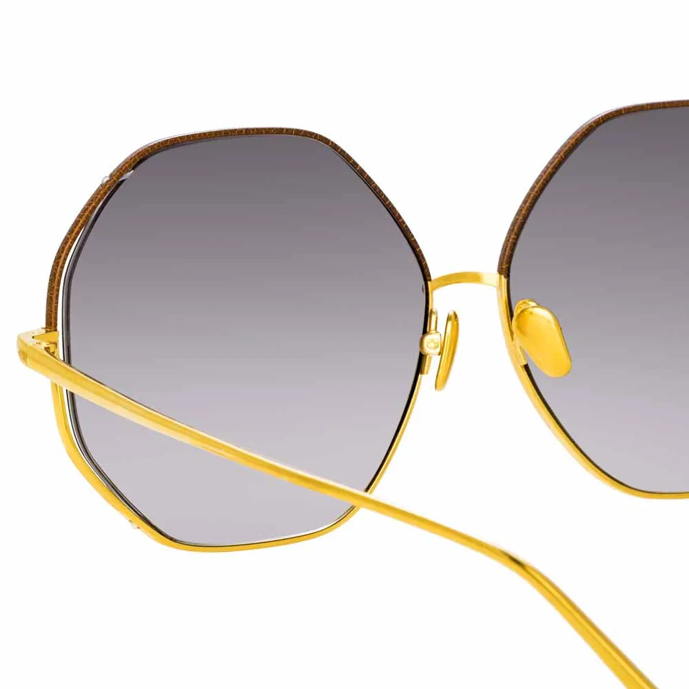 Linda Farrow Aerial C3 Oversized Sunglasses sold by Linda Farrow product image thumbnail 4