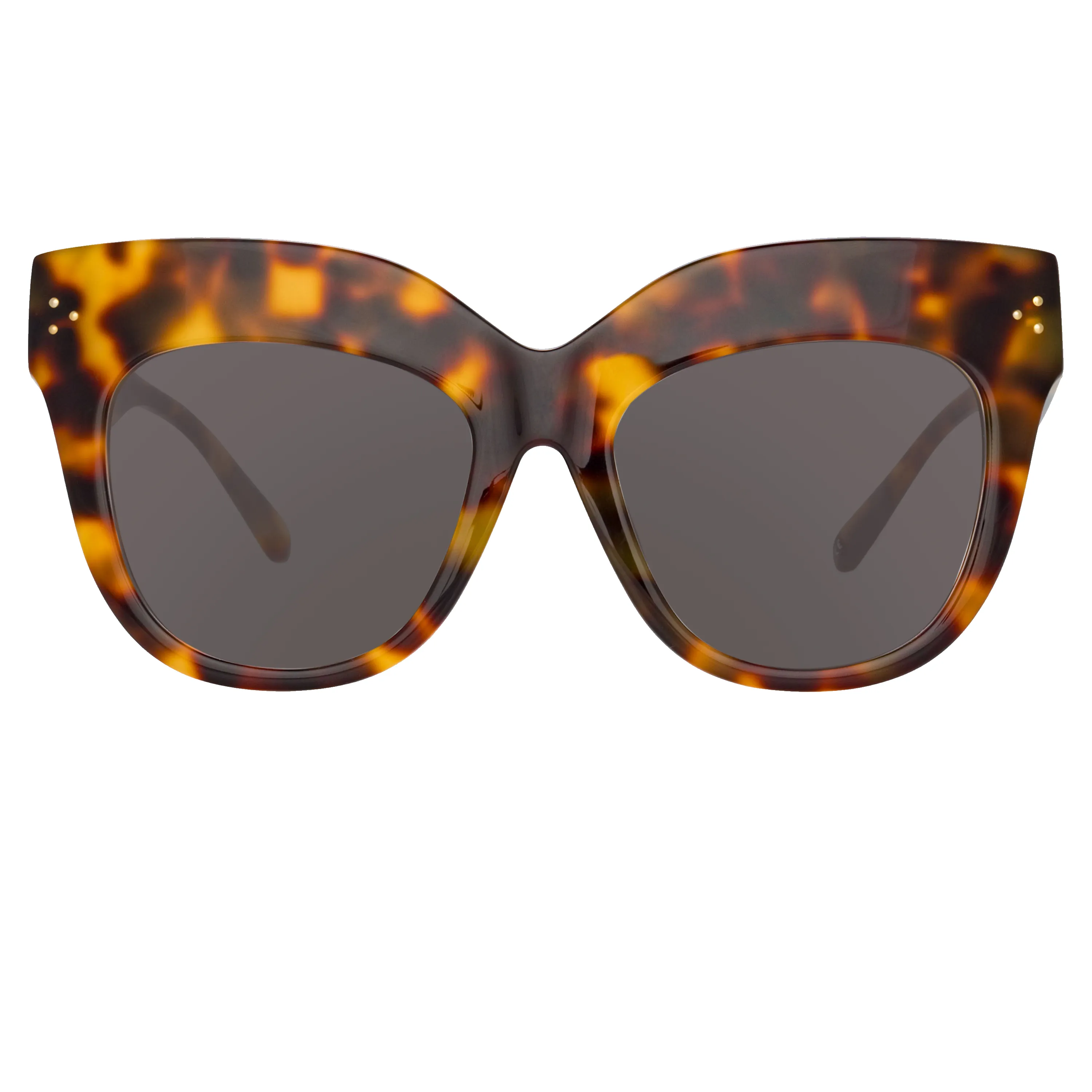 The Dunaway | Oversized Sunglasses in Tortoiseshell Frame (C2) sold by Linda Farrow product image thumbnail 2