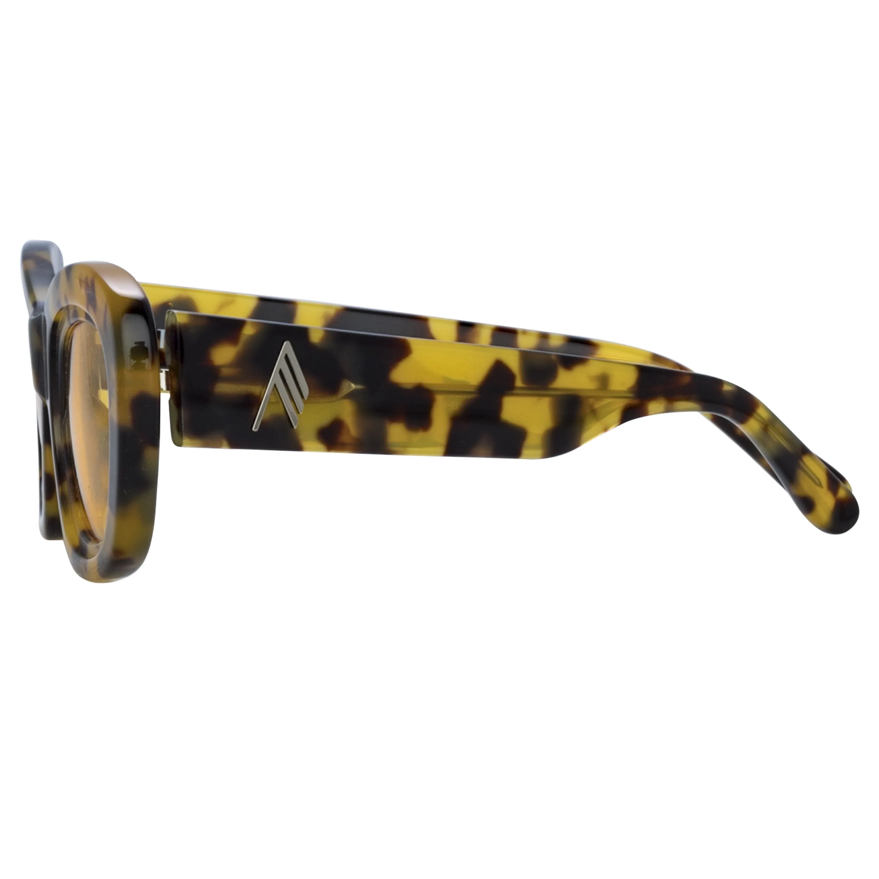 The Attico Rania Cat Eye Sunglasses in Tortoiseshell sold by Linda Farrow product image thumbnail 4
