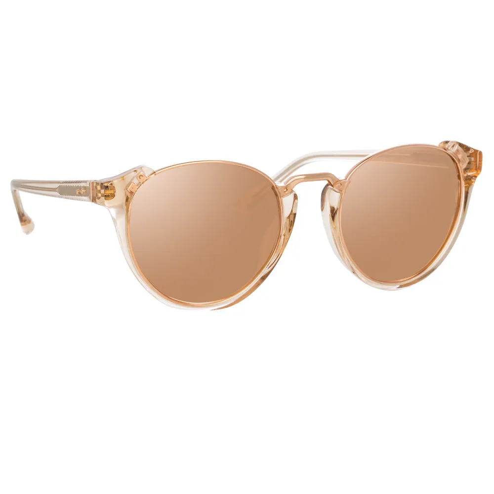 Linda Farrow Tami C4 Oval Sunglasses sold by Linda Farrow product image thumbnail 2