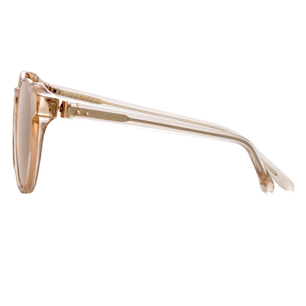 Linda Farrow Tami C4 Oval Sunglasses sold by Linda Farrow product image thumbnail 3