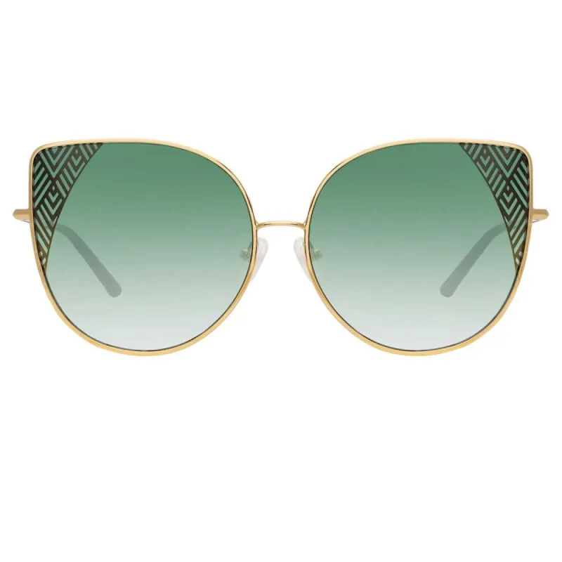 Matthew Williamson Orchid C3 Oversized Sunglasses sold by Linda Farrow