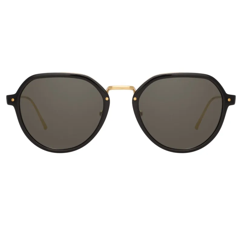 Linda Farrow Marson C1 Oval Sunglasses sold by Linda Farrow