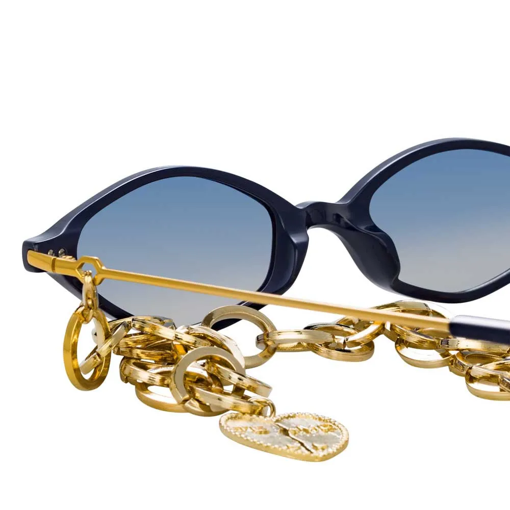 Alessandra Rich 3 C3 Angular Sunglasses sold by Linda Farrow product image thumbnail 5