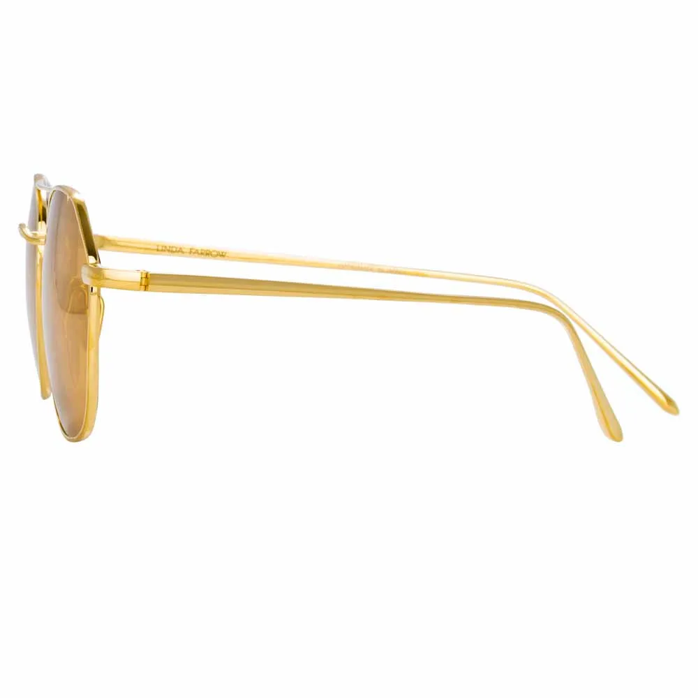 Linda Farrow Dante C1 Square Sunglasses sold by Linda Farrow product image thumbnail 3