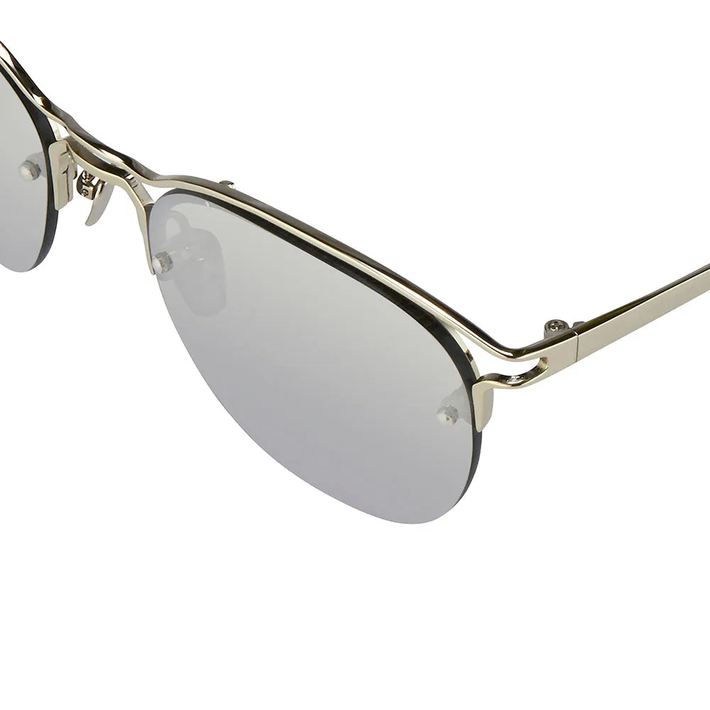 Linda Farrow 538 C2 Browline Sunglasses sold by Linda Farrow product image thumbnail 4
