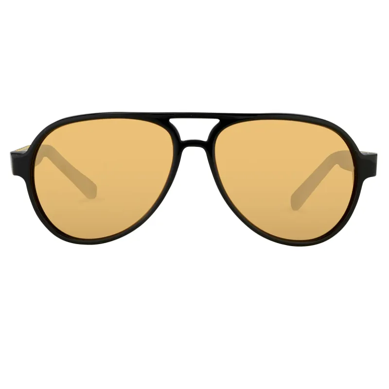 Linda Farrow 447 C2 Aviator Sunglasses sold by Linda Farrow