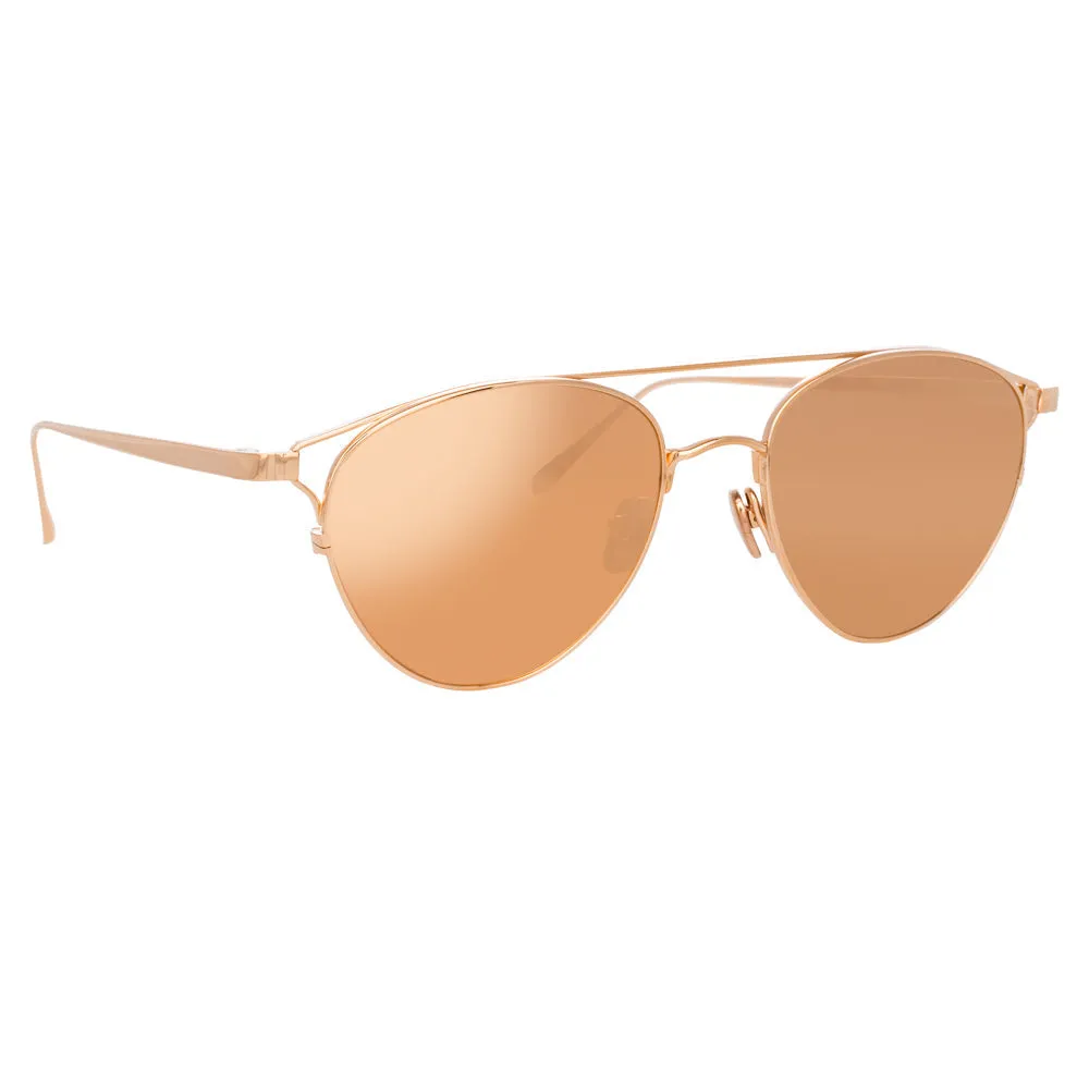 Linda Farrow Omar C3 Aviator Sunglasses sold by Linda Farrow product image thumbnail 2