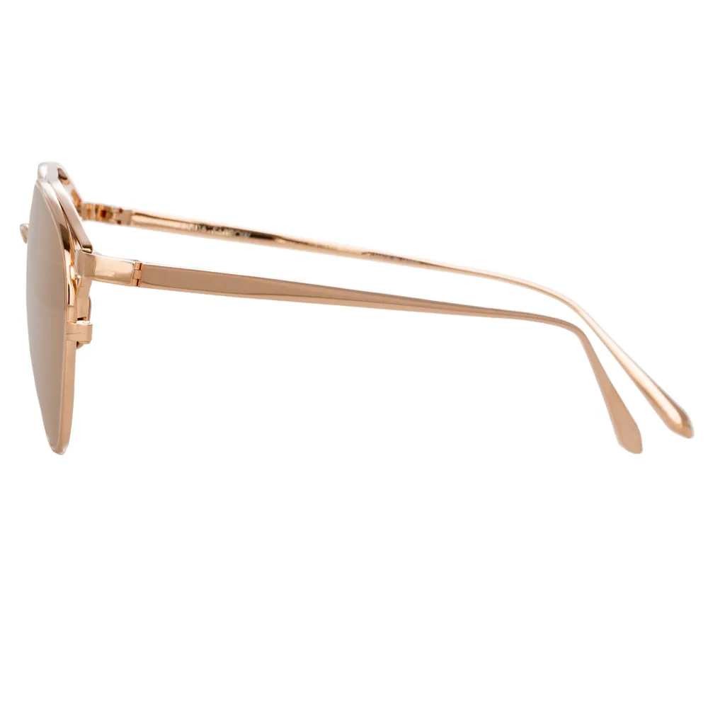 Linda Farrow Omar C3 Aviator Sunglasses sold by Linda Farrow product image thumbnail 3