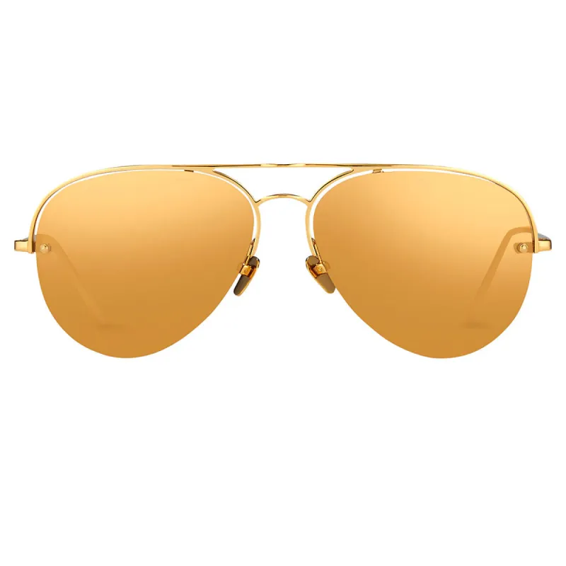 Linda Farrow 543 C1 Aviator Sunglasses sold by Linda Farrow