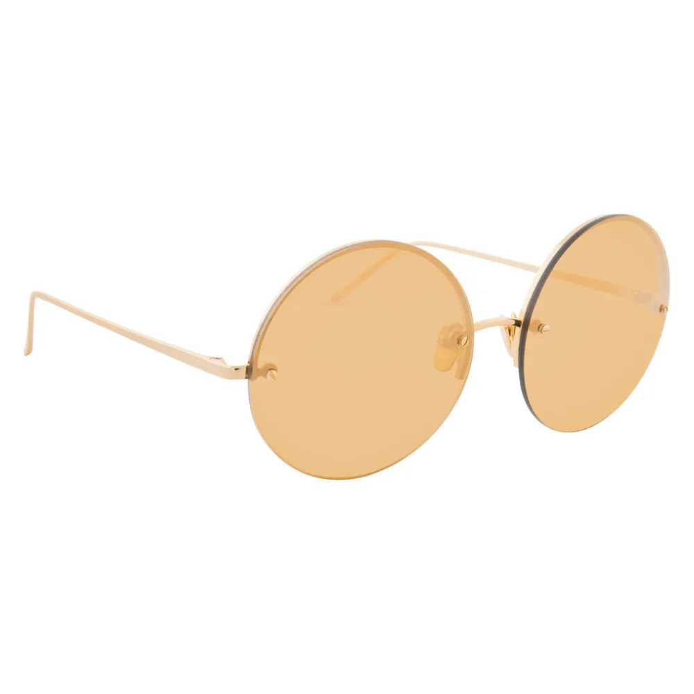 Linda Farrow 565 C1 Round Sunglasses sold by Linda Farrow product image thumbnail 2