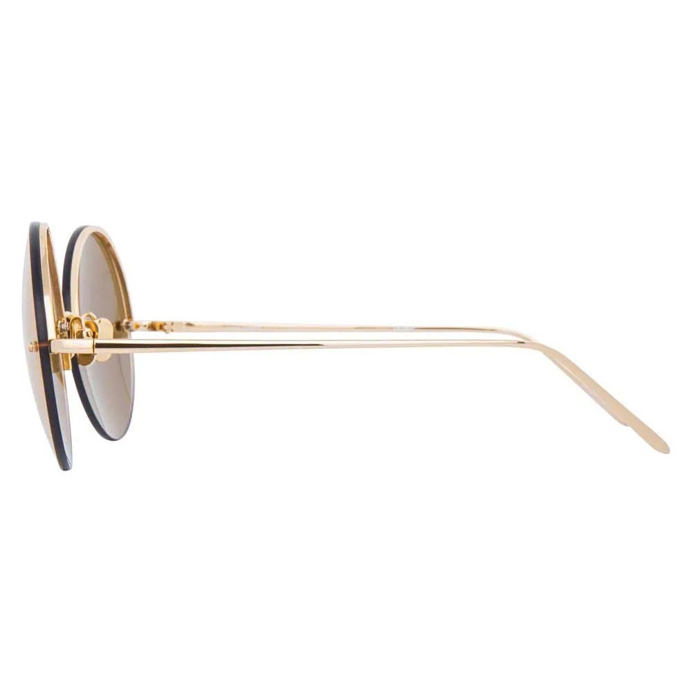 Linda Farrow 565 C1 Round Sunglasses sold by Linda Farrow product image thumbnail 3