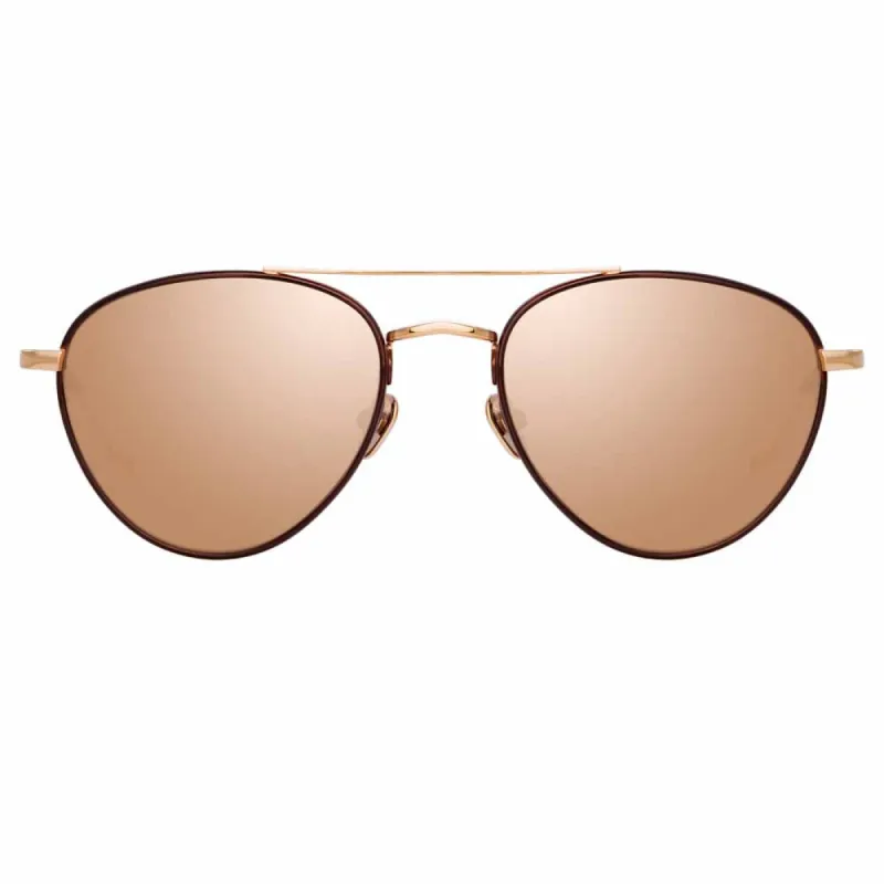 Linda Farrow Brodie C5 Aviator Sunglasses sold by Linda Farrow