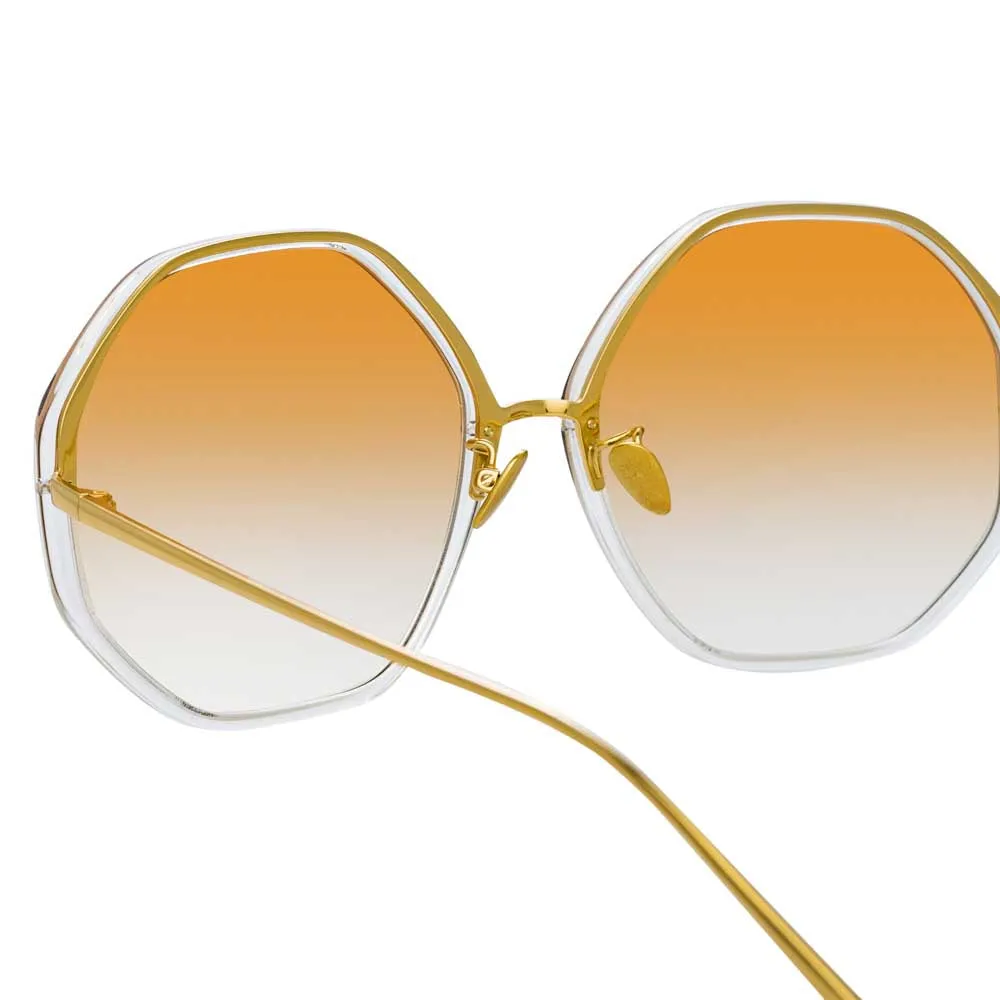 Linda Farrow Alona C9 Oversized Sunglasses sold by Linda Farrow product image thumbnail 4