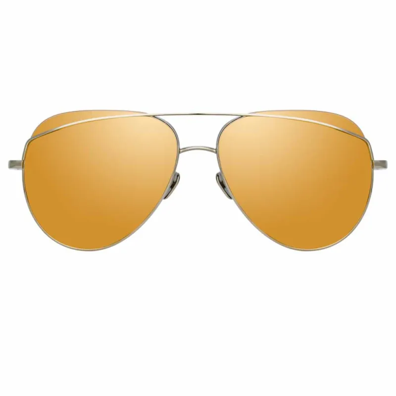 Linda Farrow Colt C3 Aviator Sunglasses sold by Linda Farrow
