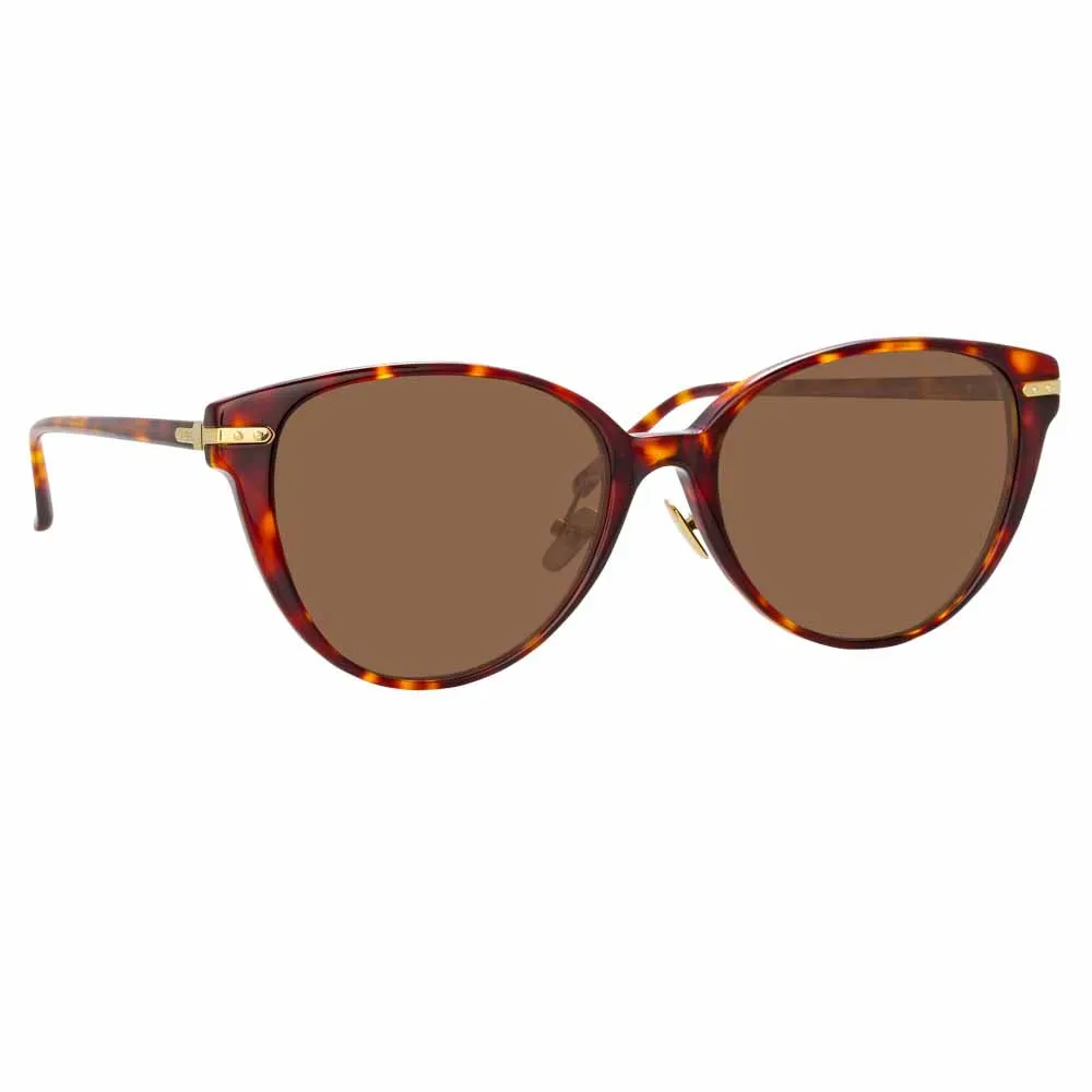 Linda Farrow Linear Arch C8 Cat Eye Sunglasses sold by Linda Farrow product image thumbnail 2