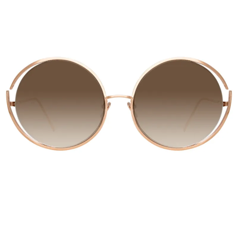 Linda Farrow 680 C6 Round Sunglasses sold by Linda Farrow