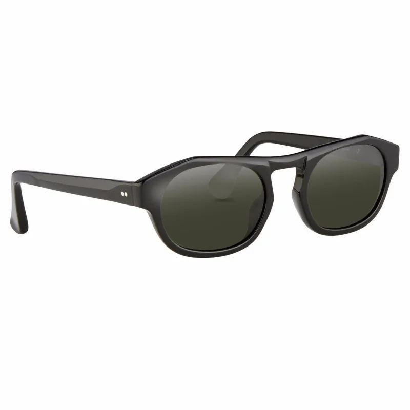 Dries van Noten 38 C15 Oval Sunglasses sold by Linda Farrow
