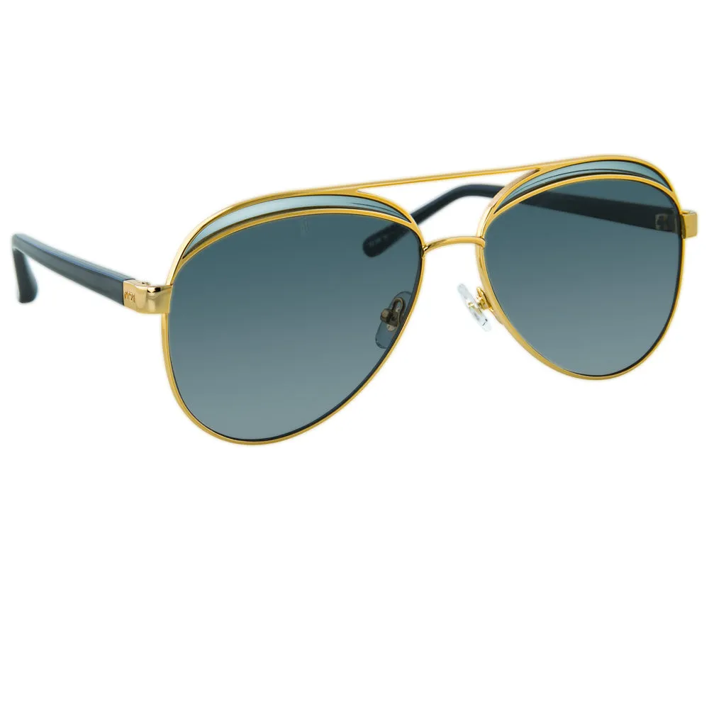 N21 S6 C1 Aviator Sunglasses sold by Linda Farrow product image thumbnail 2