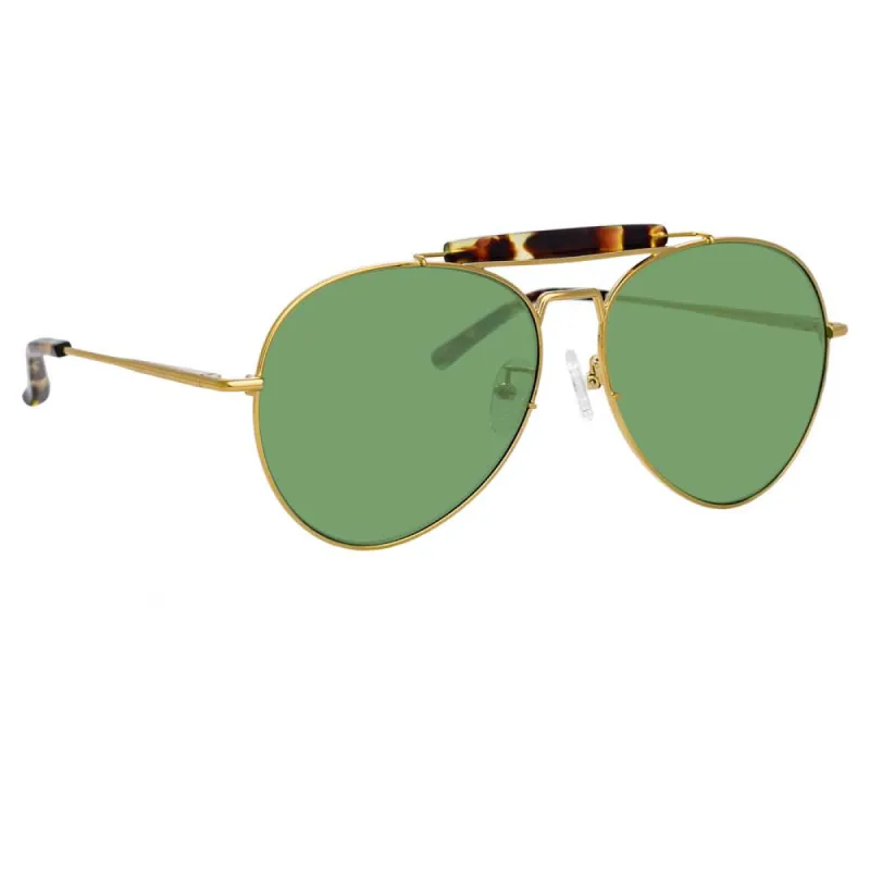 Dries Van Noten 187 C5 Aviator Sunglasses sold by Linda Farrow