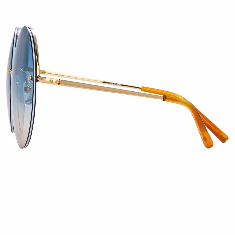 Matthew Williamson Poppy C3 Round Sunglasses sold by Linda Farrow product image thumbnail 3