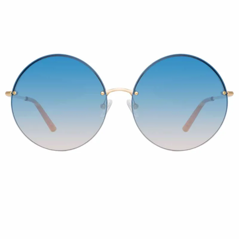 Matthew Williamson Poppy C3 Round Sunglasses sold by Linda Farrow