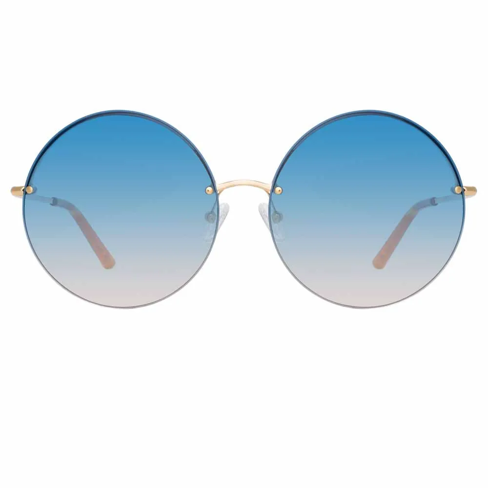 Matthew Williamson Poppy C3 Round Sunglasses sold by Linda Farrow