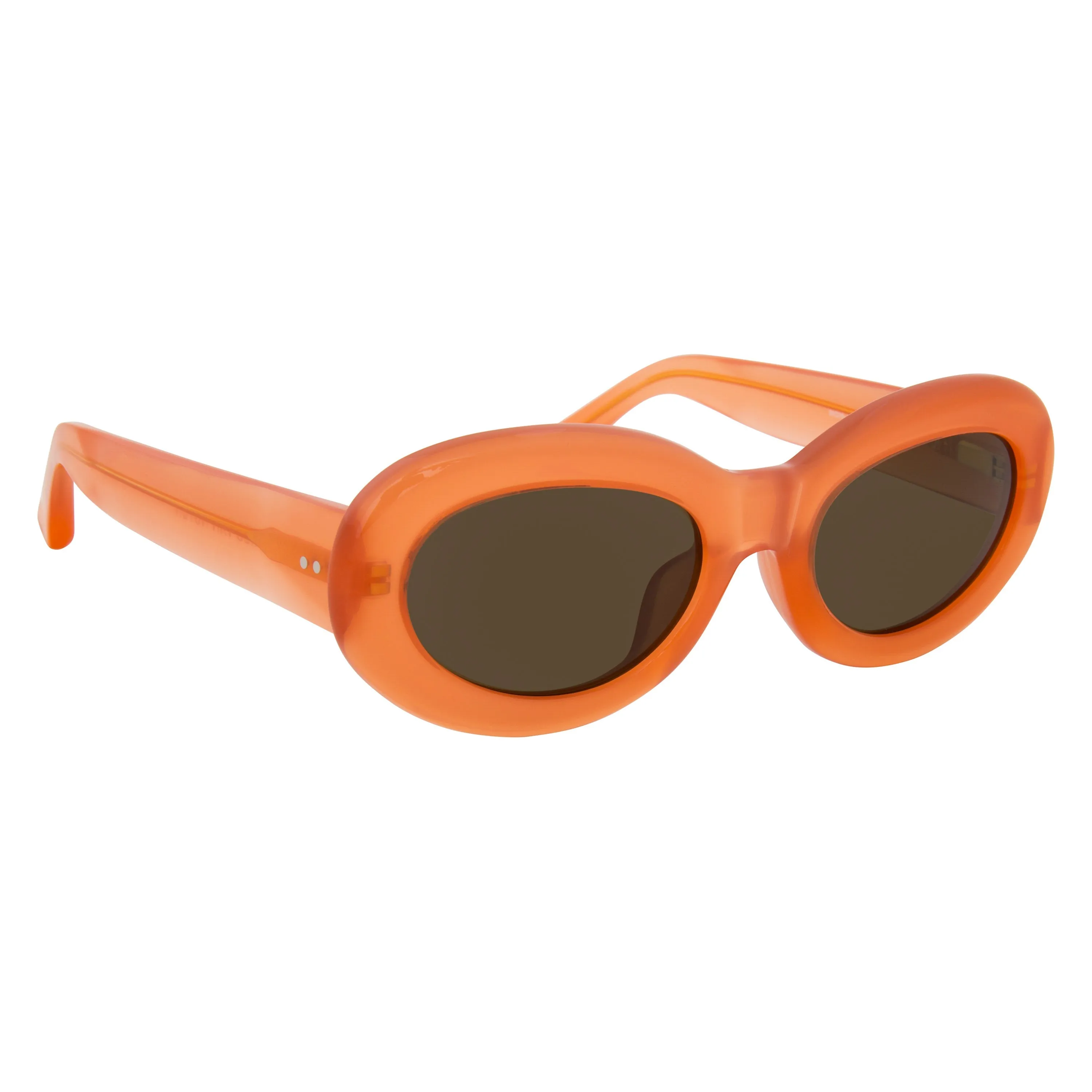 Dries Van Noten 135 C4 Oval Sunglasses sold by Linda Farrow product image thumbnail 2