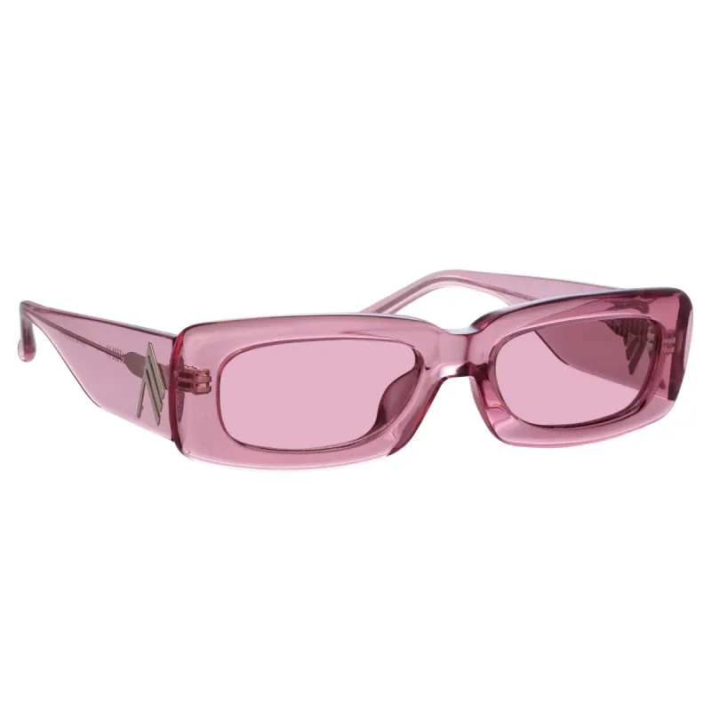The Attico Mini Marfa in Pink sold by Linda Farrow