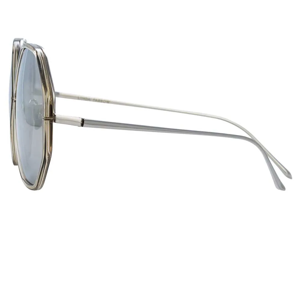 Linda Farrow Alona C5 Oversized Sunglasses sold by Linda Farrow product image thumbnail 3
