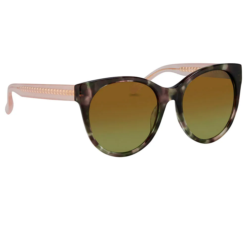 Matthew Williamson 151 C5 Oval Sunglasses sold by Linda Farrow product image thumbnail 2