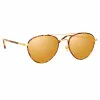 Linda Farrow Brodie C3 Aviator Sunglasses sold by Linda Farrow
