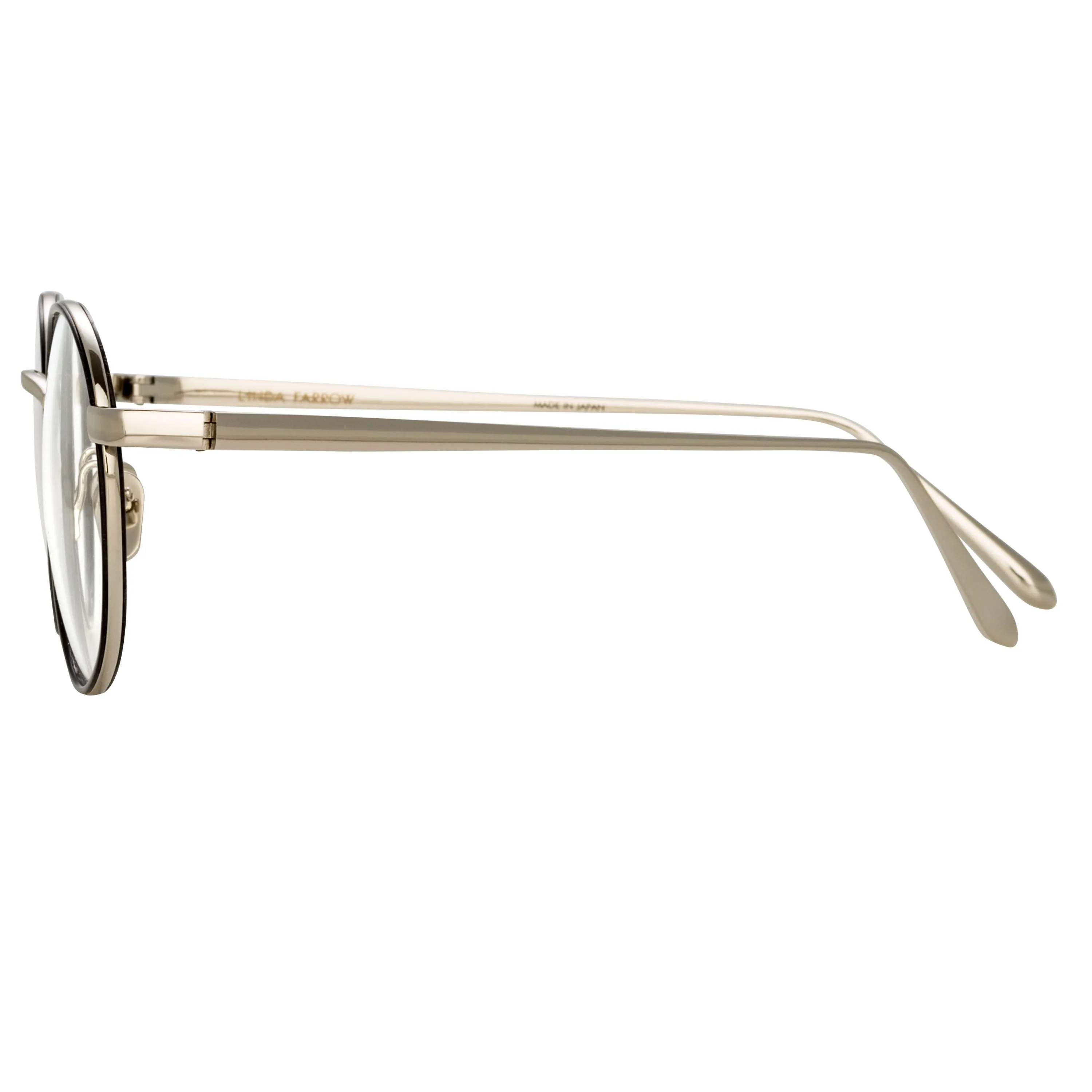 Linda Farrow Cecil C4 Oval Optical Frame sold by Linda Farrow product image thumbnail 3