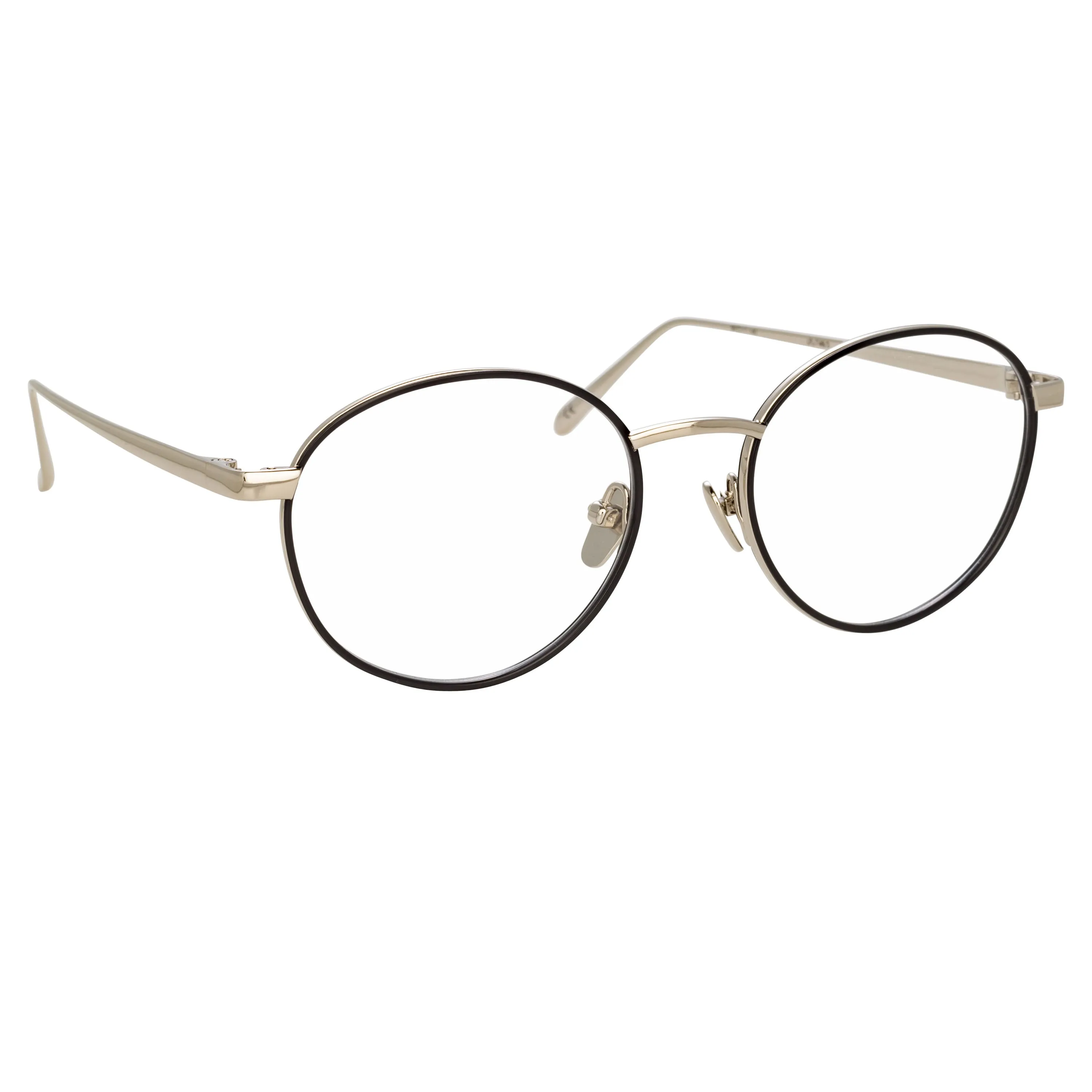 Linda Farrow Cecil C4 Oval Optical Frame sold by Linda Farrow product image thumbnail 4