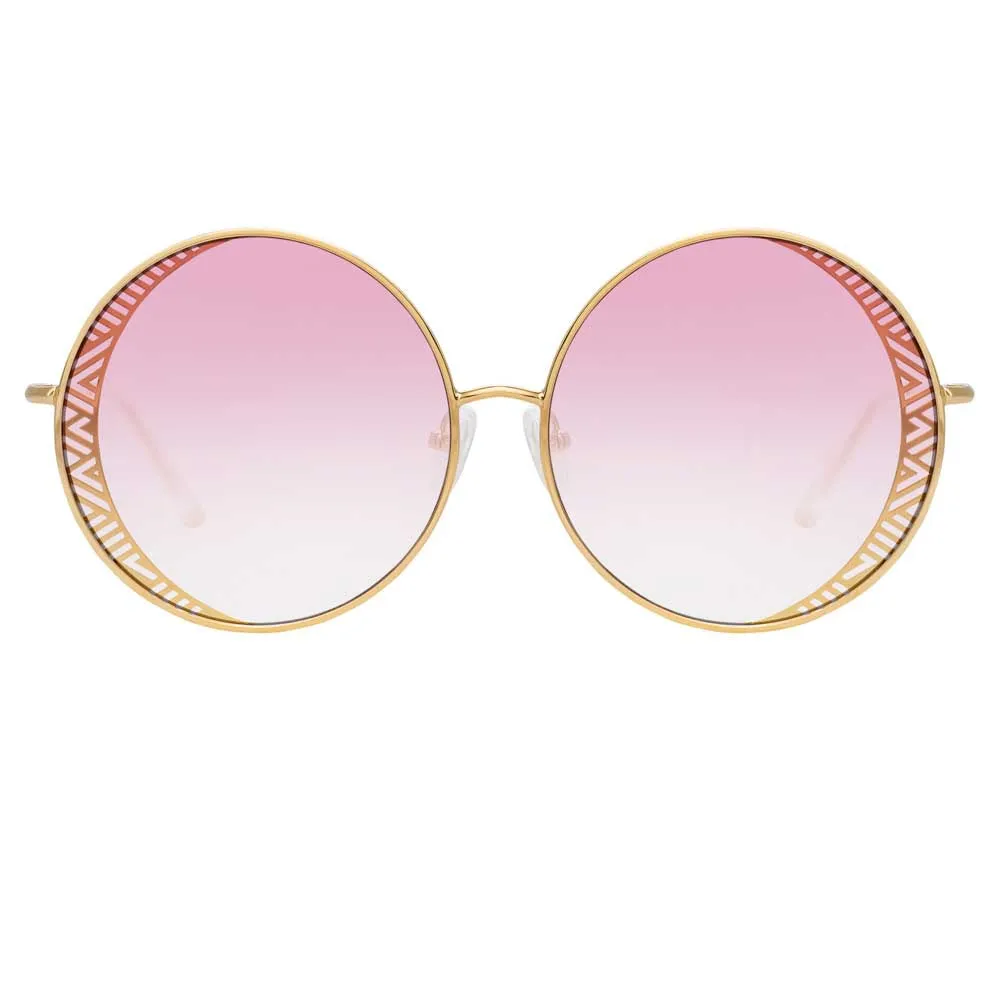 Matthew Williamson Blossom C4 Round Sunglasses sold by Linda Farrow product image thumbnail 2