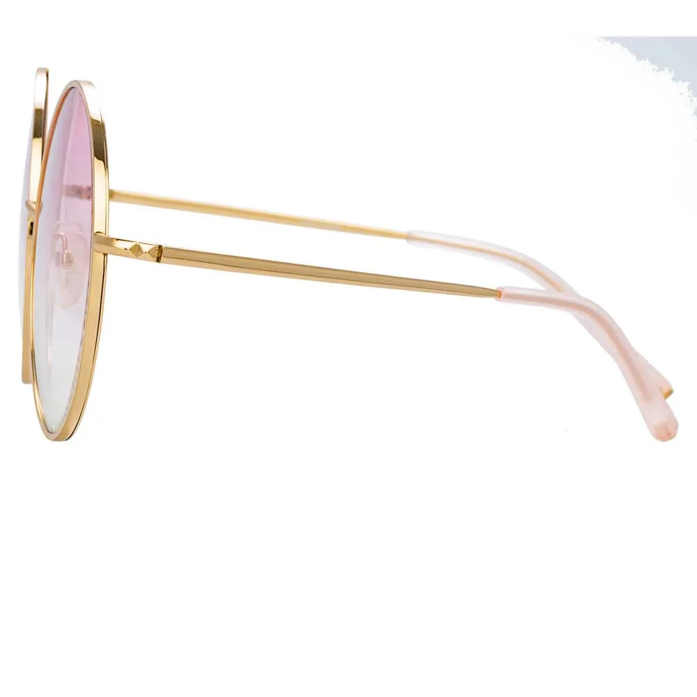 Matthew Williamson Blossom C4 Round Sunglasses sold by Linda Farrow product image thumbnail 3