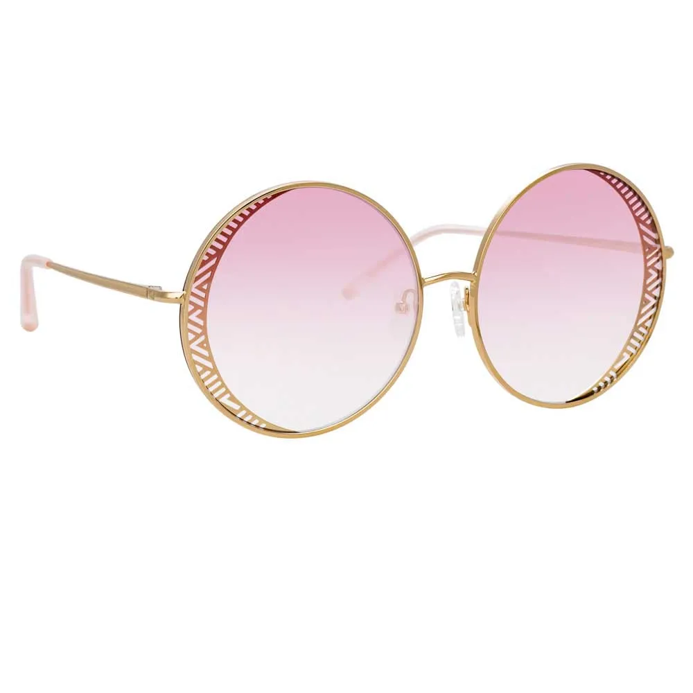 Matthew Williamson Blossom C4 Round Sunglasses sold by Linda Farrow