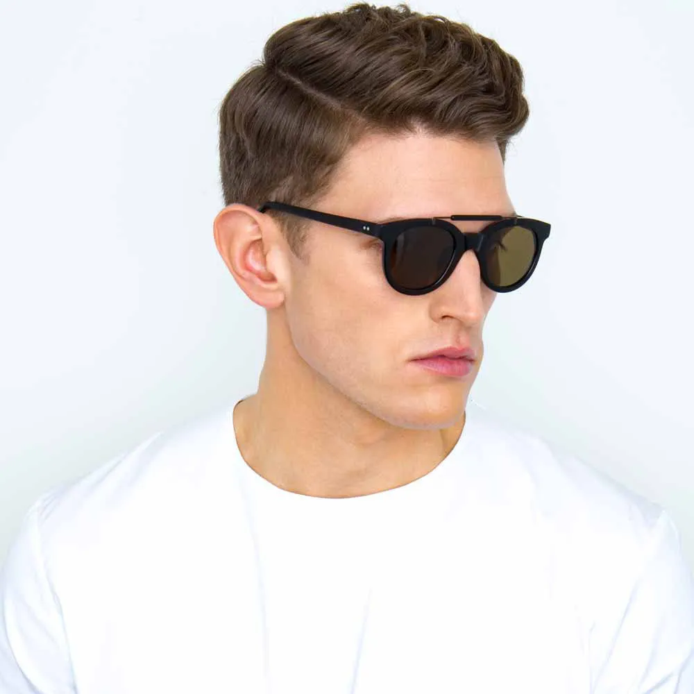 Dries Van Noten 132 C5 D-Frame Sunglasses sold by Linda Farrow product image thumbnail 5